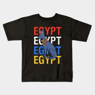 Egypt cat egyptian Kids T-Shirt